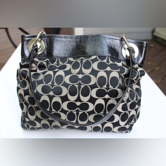 Coach signature logo shoulder bag - Picture 4 of 12